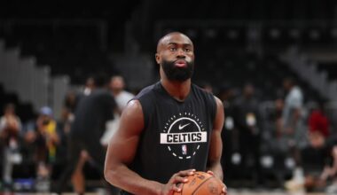 Brad Stevens shares insight into Jaylen Brown trade drama, Chris Cenac pick, more