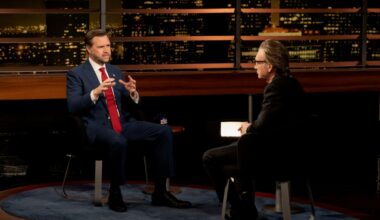 JD Vance Does Bill Maher Show Despite Latest U.S.-Iran Conflict