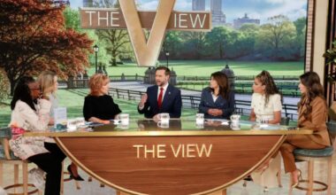 'The View' co-host Sunny Hostin claims Joy Behar is 'in love' with JD Vance