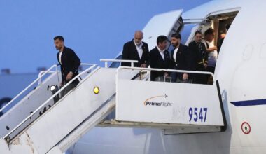 Iran’s soccer team arrives in Mexico for training ahead of the World Cup