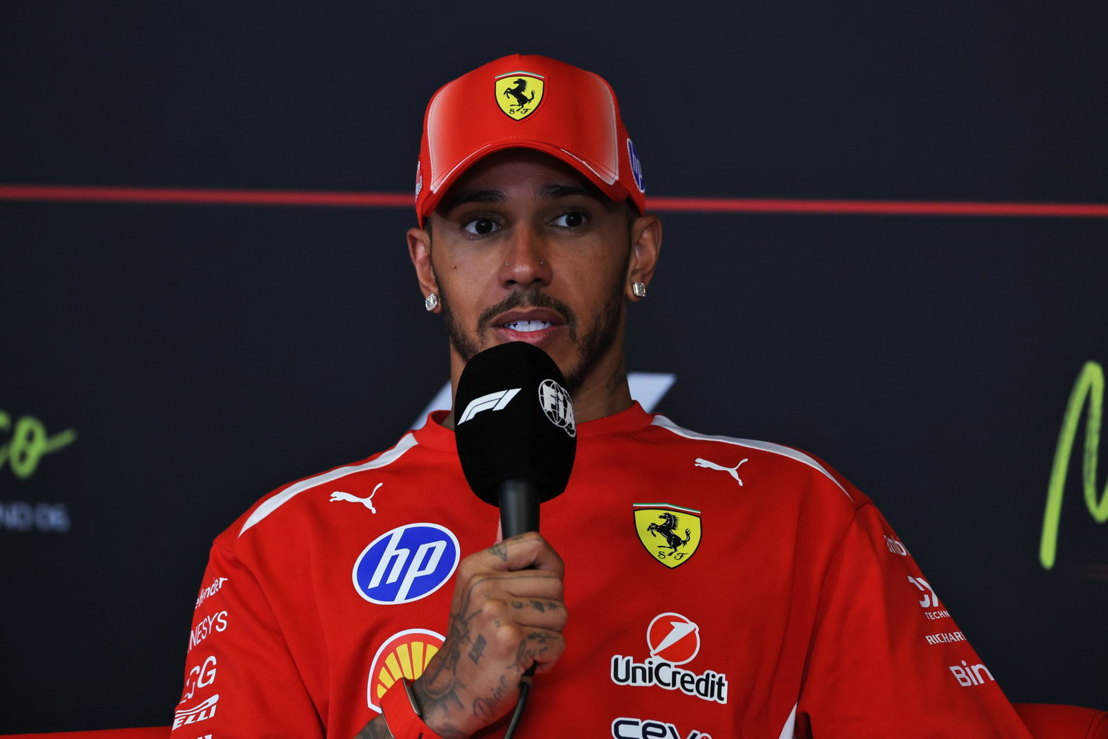 Hamilton was adamant he wasn't speeding 