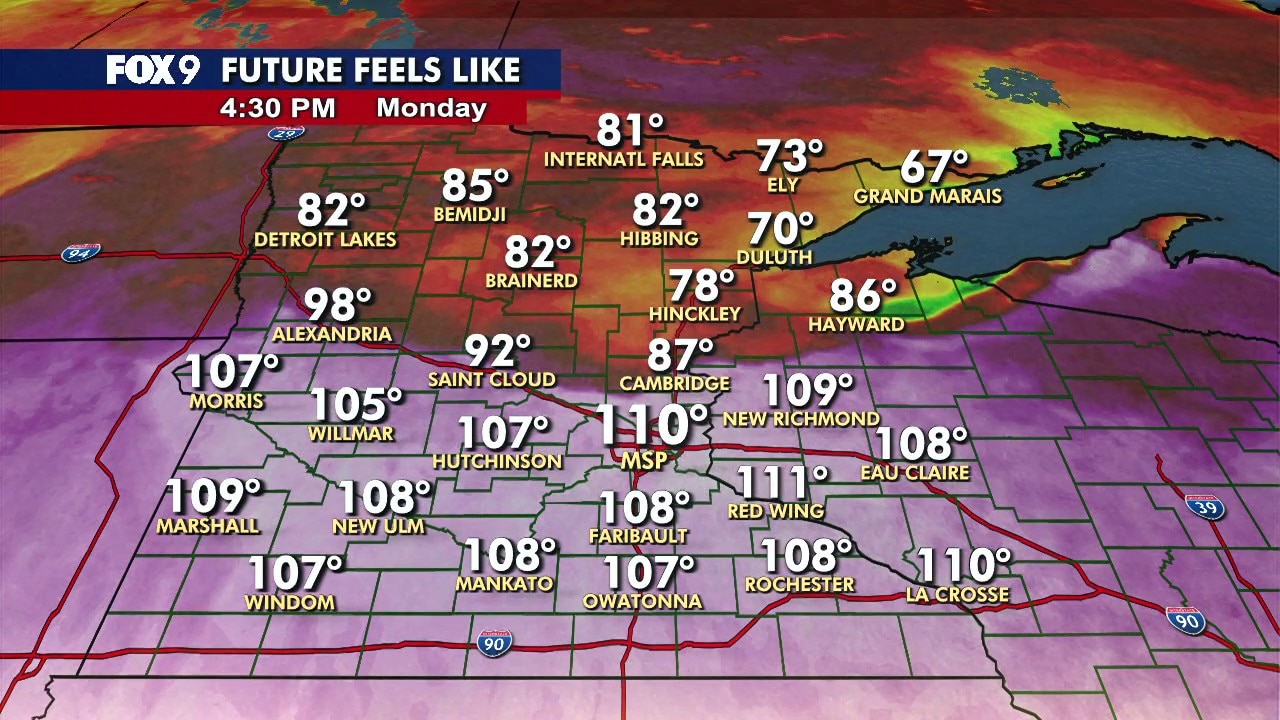 MN weather: Afternoon update on heat, storm chances