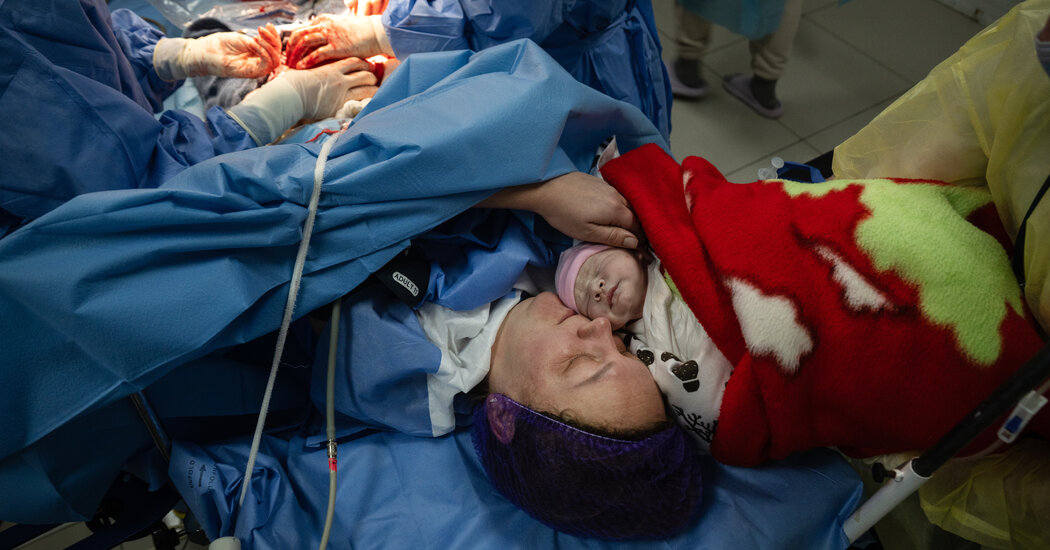 Underground Births, Under Bombardment: Childbearing in Ukraine