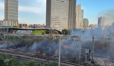 Latest Tube and Overground updates as trackside fires spark chaos - LIVE - London Evening Standard