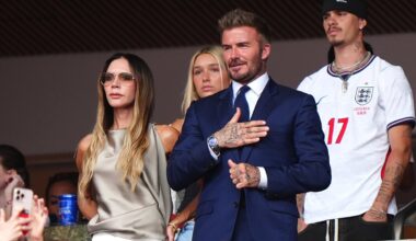 David Beckham defends Victoria after her unusual World Cup ‘celebration’ goes viral