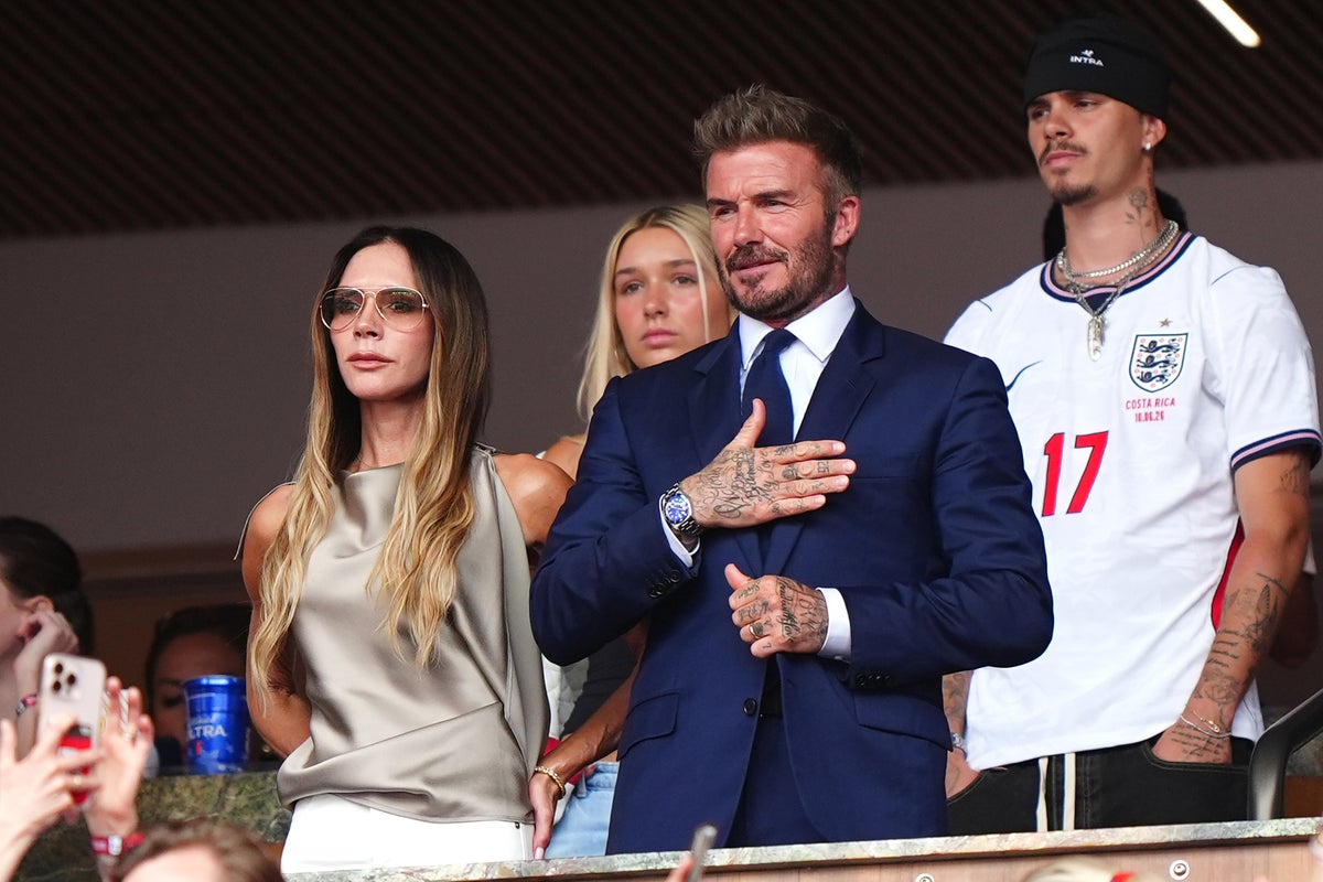 David Beckham defends Victoria after her unusual World Cup ‘celebration’ goes viral