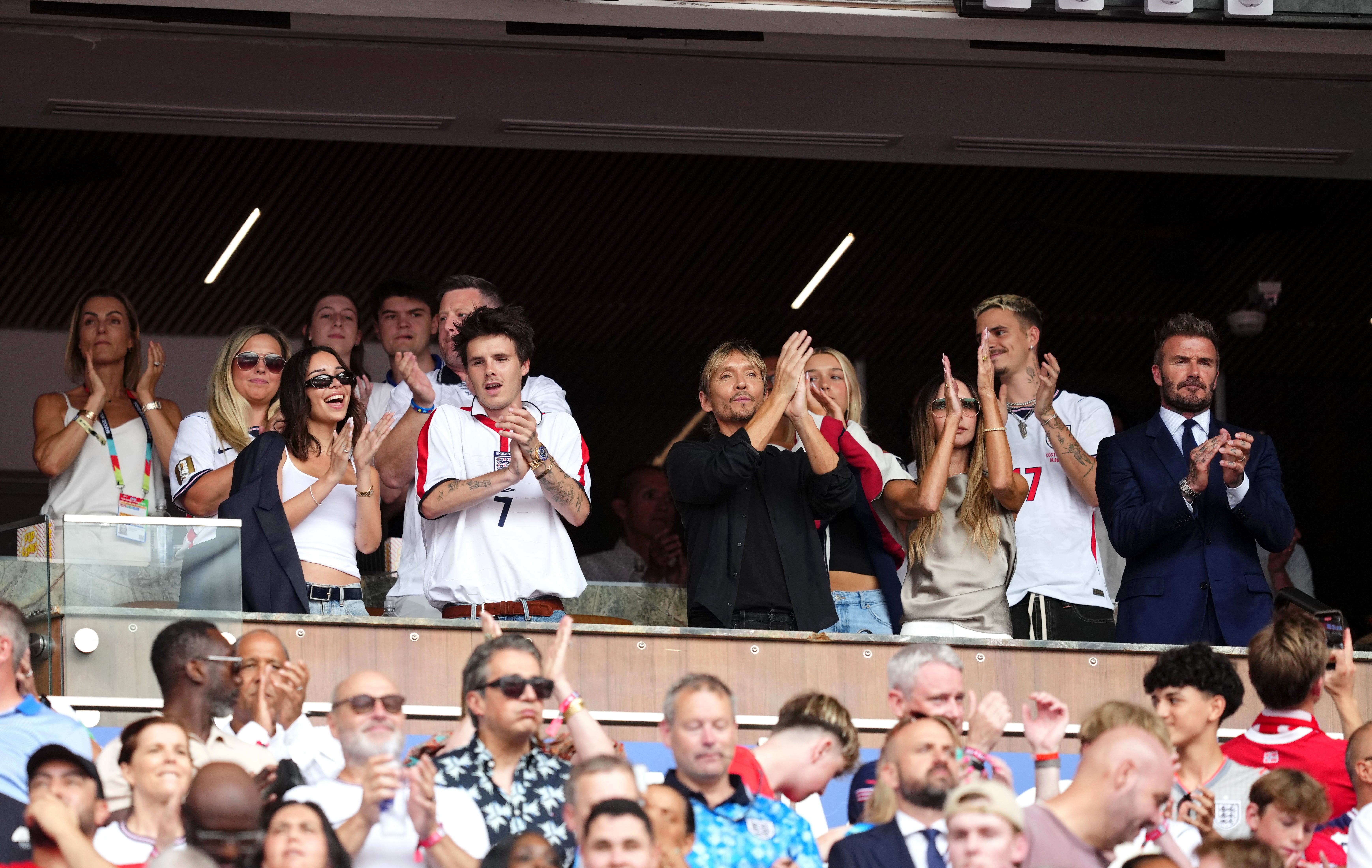 The Beckhams (minus Brooklyn) were out in force