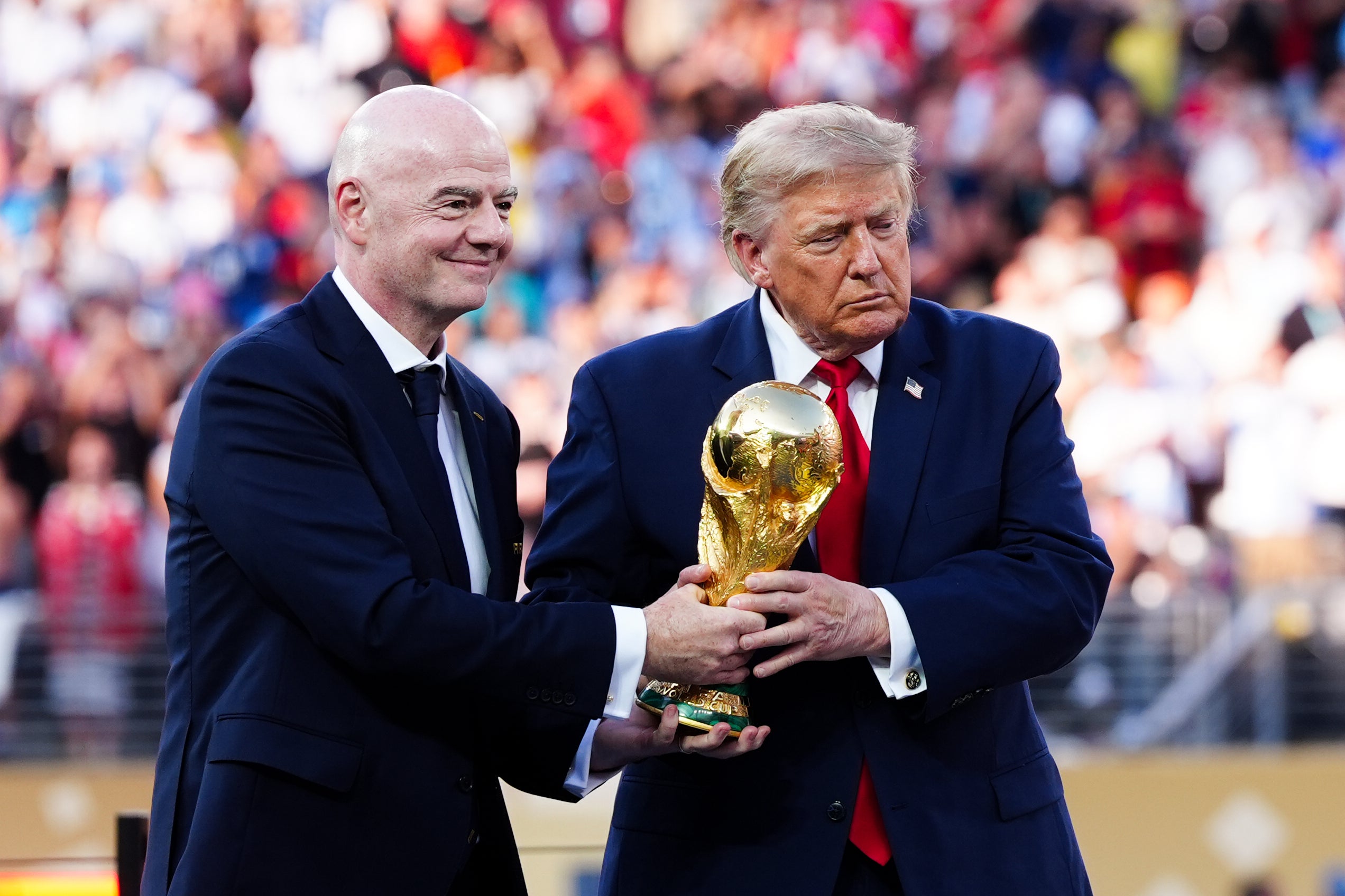 Gianni Infantino and Donald Trump came to define large parts of the World Cup