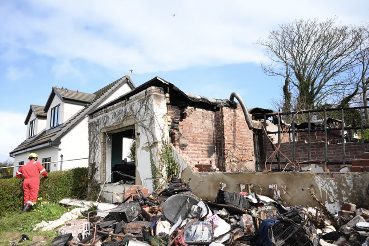 Lancashire man blew up childhood home because he thought he’d been cut out of will, court hears: ‘If I can’t have it, no one can’
