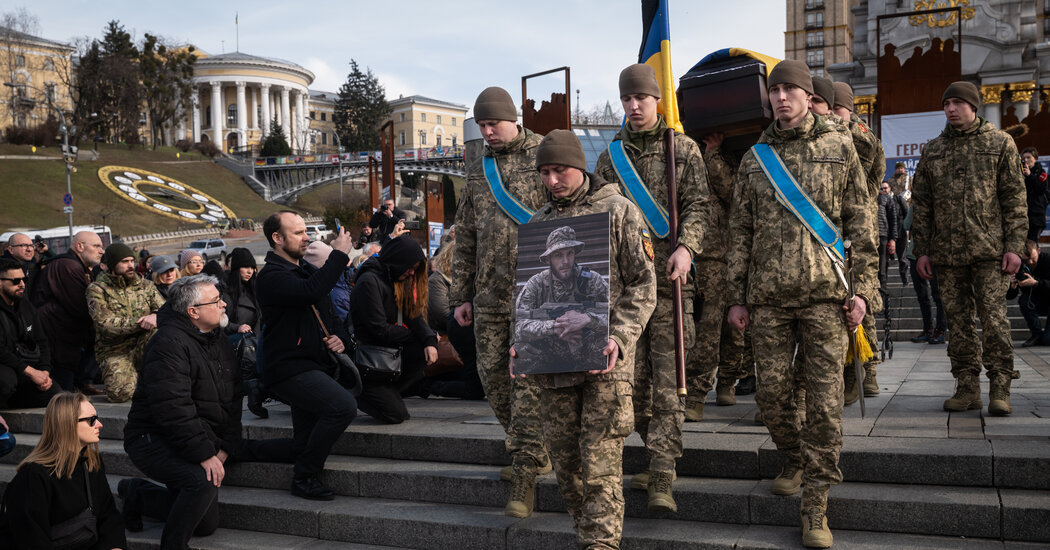 Troop Casualties in Ukraine War Top 2 Million, Study Finds