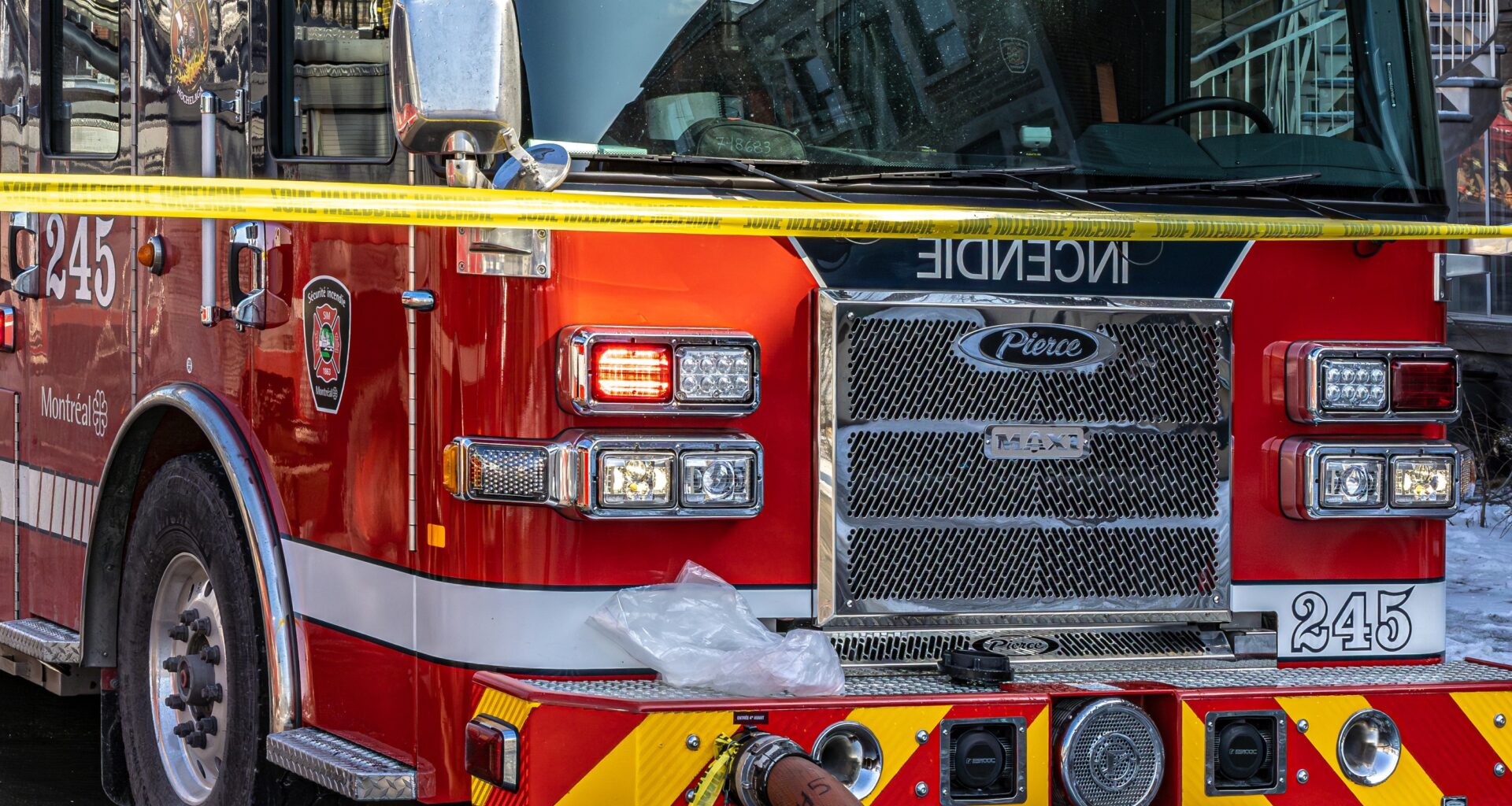 A firetruck.