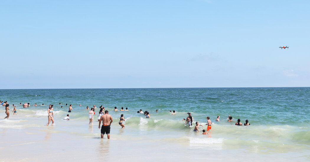 Swimmer Is Injured at Jones Beach in Possible Shark Attack