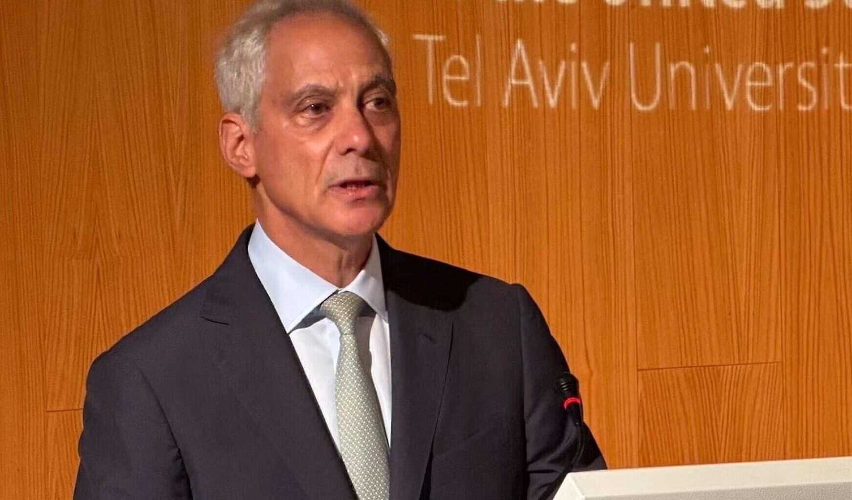 Rahm Emanuel: Pro-Israel Democrat can win White House in 2028 but only if 'status quo' changes