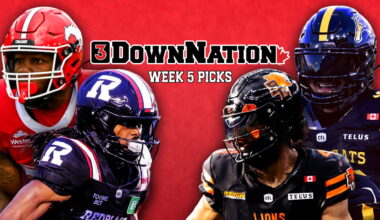 3DownNation CFL picks straight-up & against the spread: Week 5