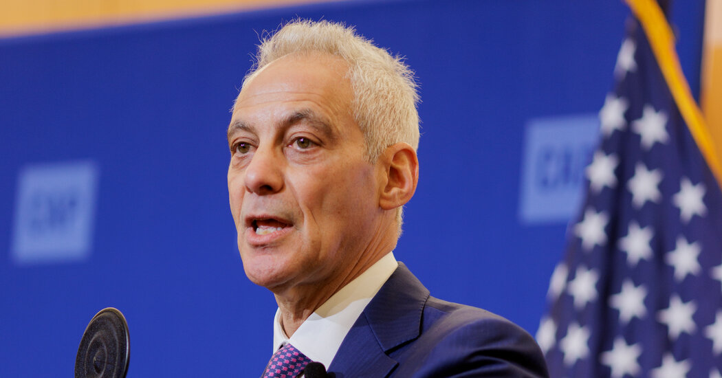 As Israel Loses Support in the U.S., Rahm Emanuel Criticizes Netanyahu