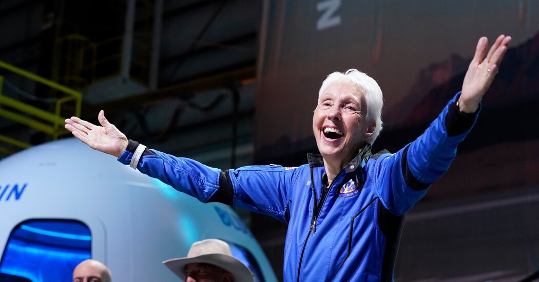 Wally Funk, Who Set an Age Record for Space Travel, Dies at 87