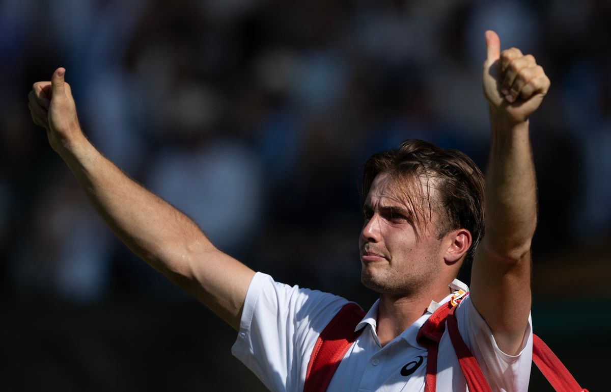 Arthur Fery has grown up with tennis around him - and lived within walking distance of Wimbledon