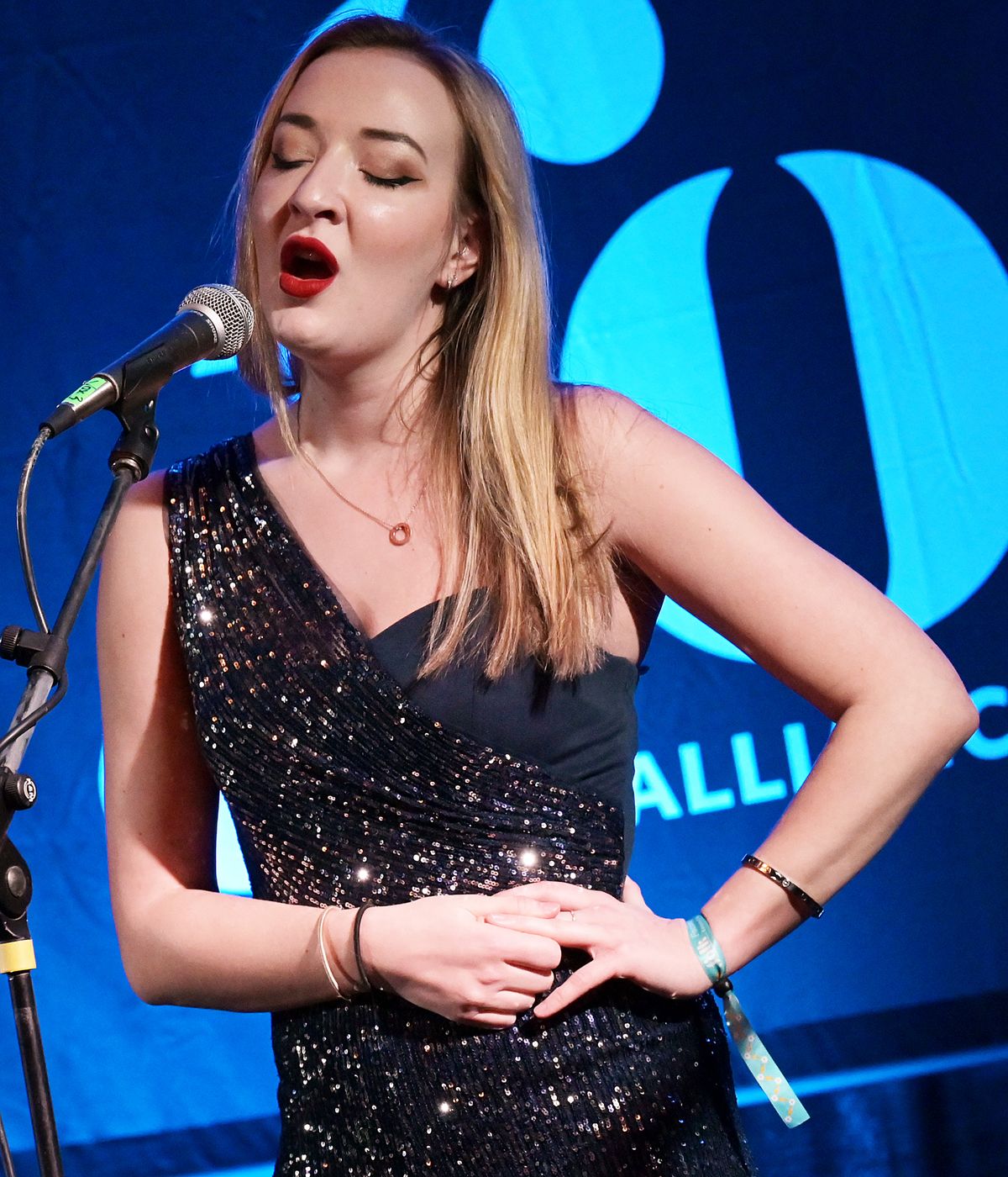 KANSAS CITY, MISSOURI - FEBRUARY 02: Iona Fyfe performs during the 2023 Folk Alliance International Conference at the Westin Crown Center Hotel on February 02, 2023, in Kansas City, Missouri. (Photo by R. Diamond/Getty Images)