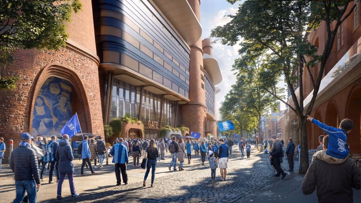Birmingham City FC's stadium, dubbed The Powerhouse