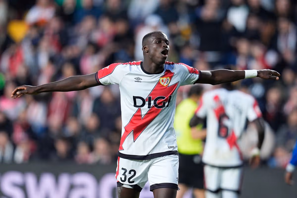 Rayo Vallecano defender Nobel Mendy