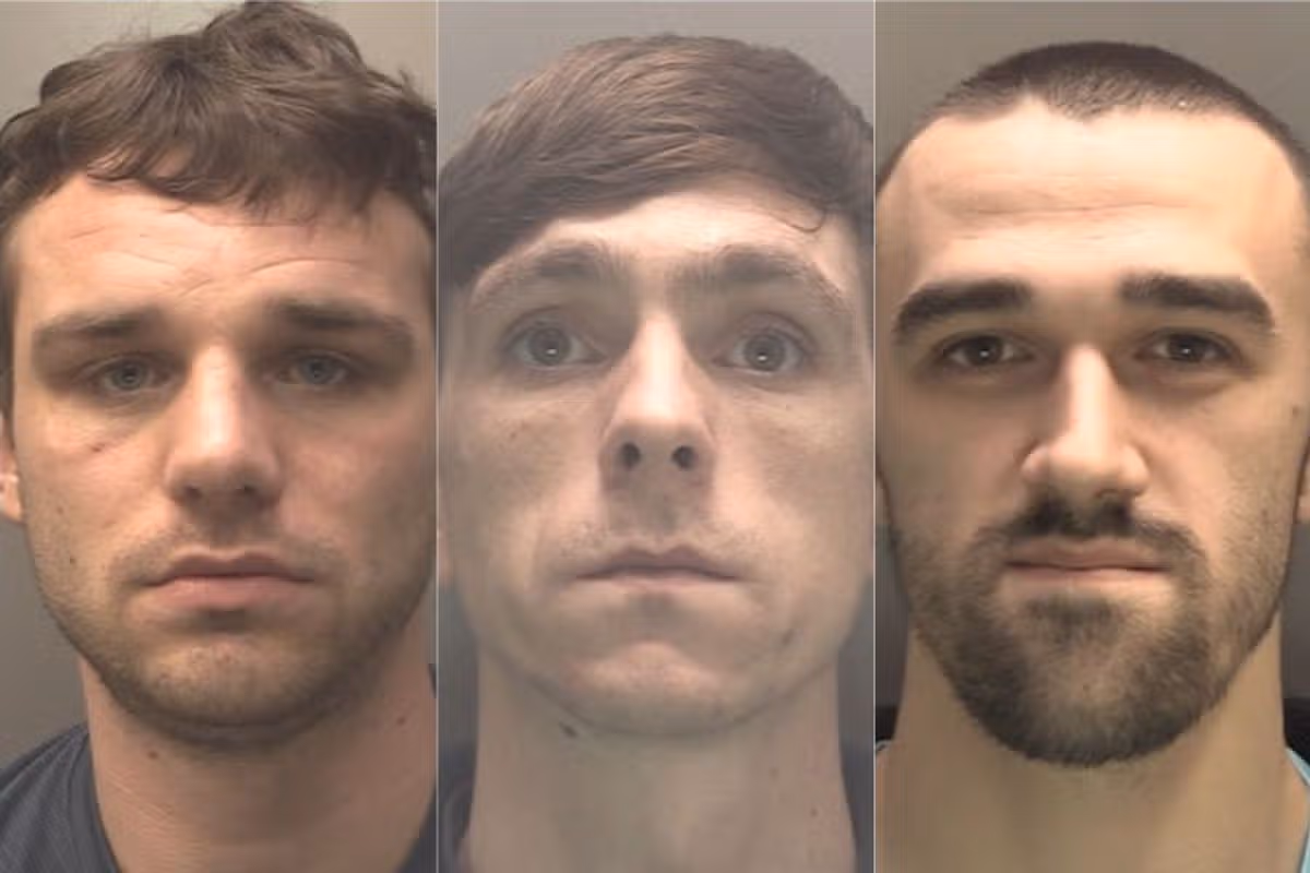 From left; Thomas Beverage, Jonathon Ford and Keiran Ingle