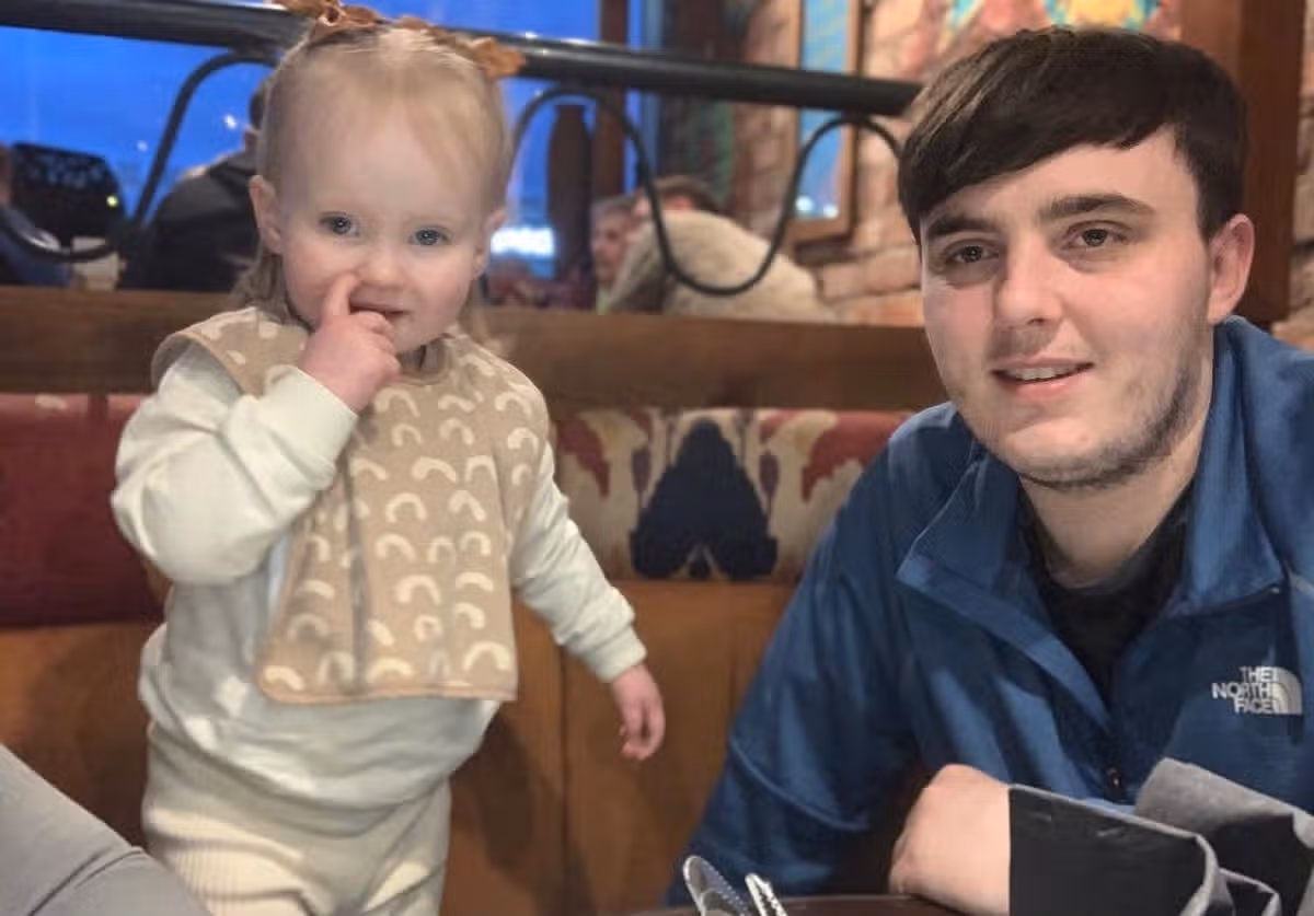 Craig with his five-year-old daughter Phoebe
