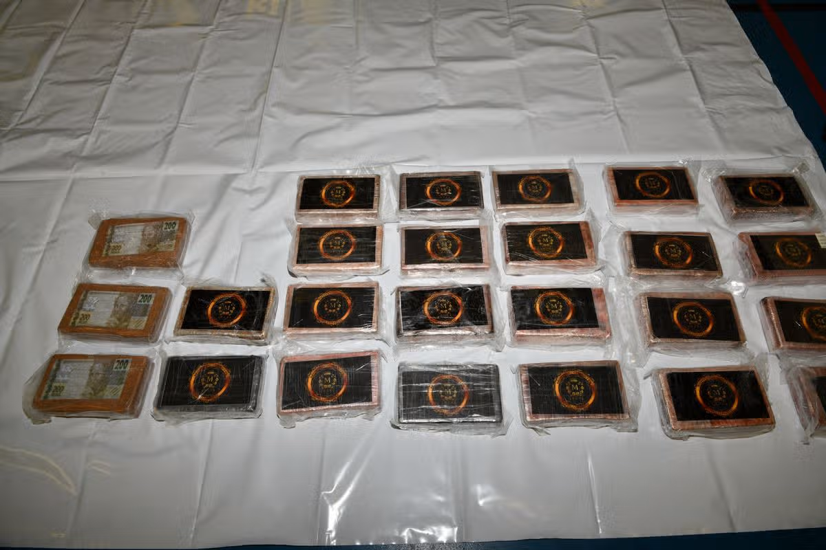 Cocaine seized by the NCA