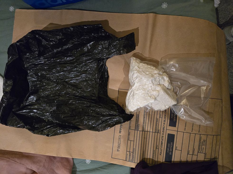 1 kilogramme of cocaine found by Met Police