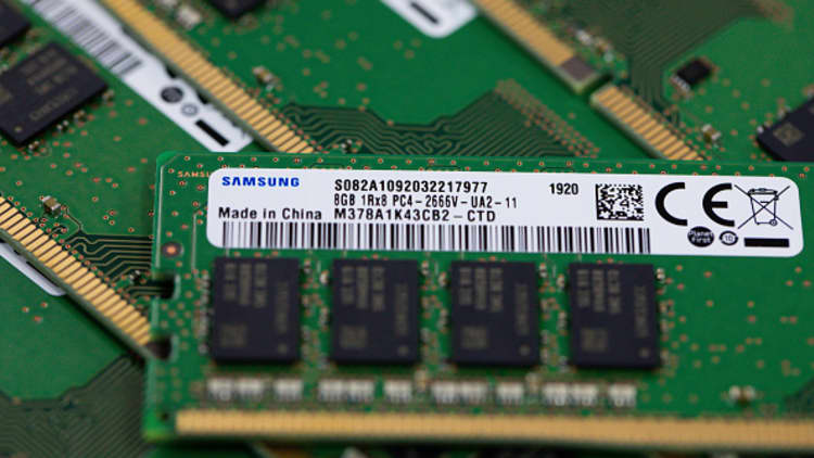 How Samsung became the world's second biggest advanced chipmaker