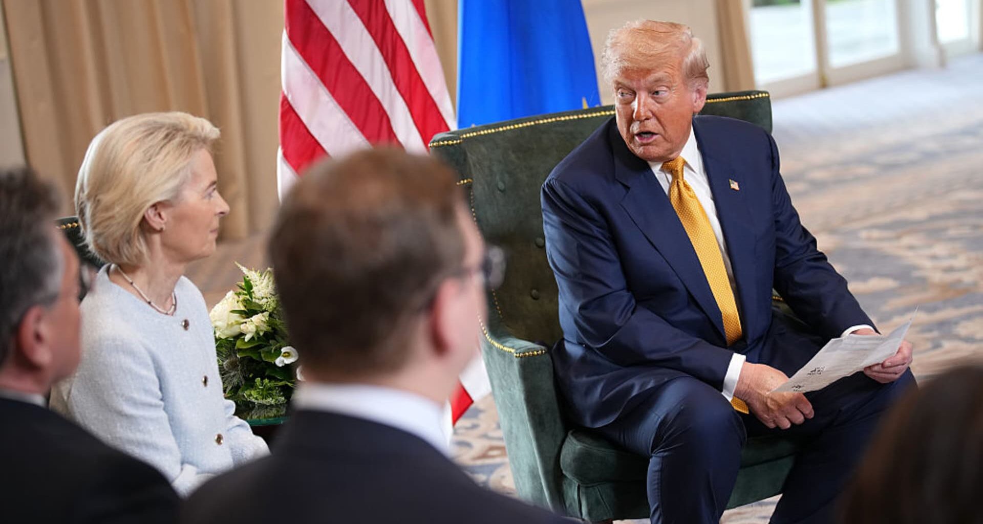 Trump threatens EU tariffs over U.S. tech giant fines