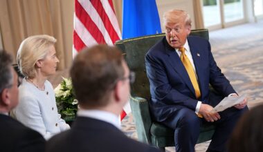 Trump threatens EU tariffs over U.S. tech giant fines