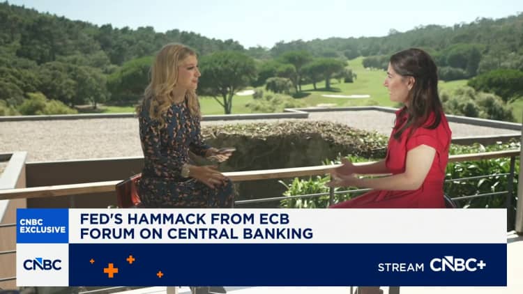 Inflation is too high and may need higher rates to bring it to target: Cleveland Fed's Beth Hammack