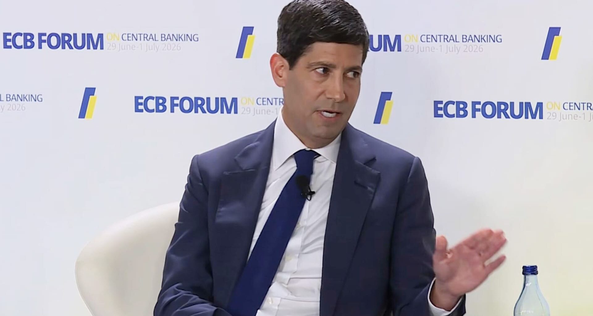 Kevin Warsh ECB forum live updates: Fed chair speaks