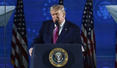Trump makes darkly political speech to usher in U.S.'s 250 anniversary