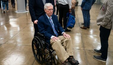 McConnell health update demanded Beshear Senate vacancy questions grow
