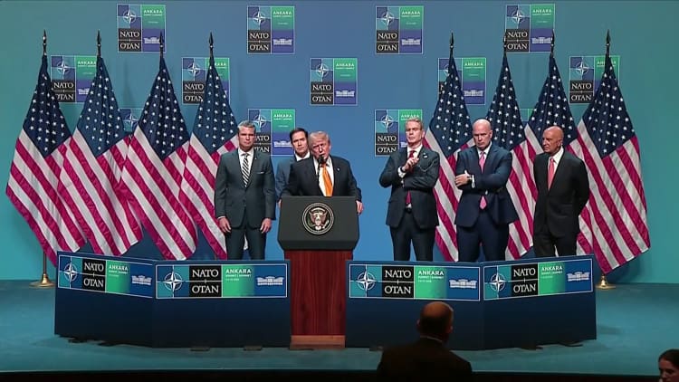 Trump: “We're never going to see Iran have a nuclear weapon”