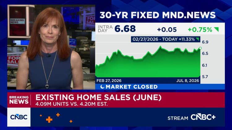 June home sales disappoint as prices reach an all-time high
