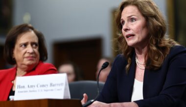 Supreme Court Justice Barrett says 'the threat level is really high'
