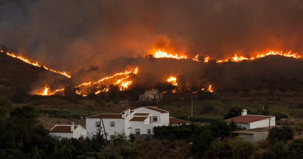 A Wildfire Killed 12 People in Southern Spain. Here’s the Latest.