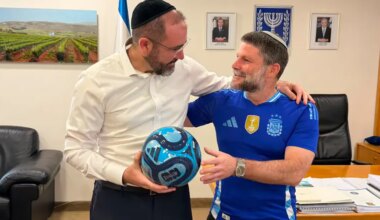 Smotrich to Argentine Ambassador: "Every patriotic Israeli supports Argentina"