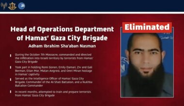IDF kills Hamas commander who led Gaza Brigade into Israel