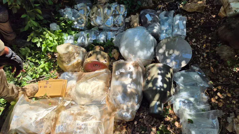 IDF uncovers Hezbollah weapons cache in southern Lebanon