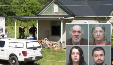 Officials had no idea 16 children were living in feces-filled house of horrors till unrelated warrant