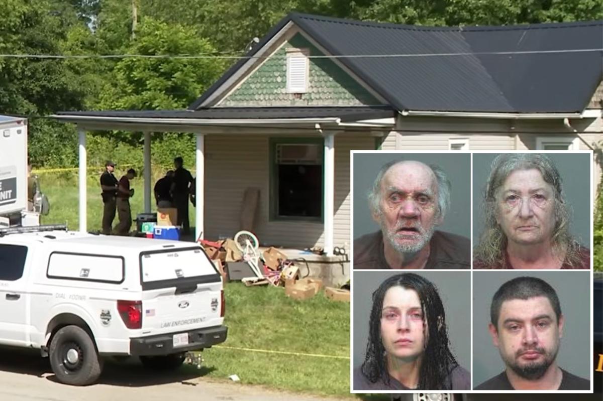 Officials had no idea 16 children were living in feces-filled house of horrors till unrelated warrant
