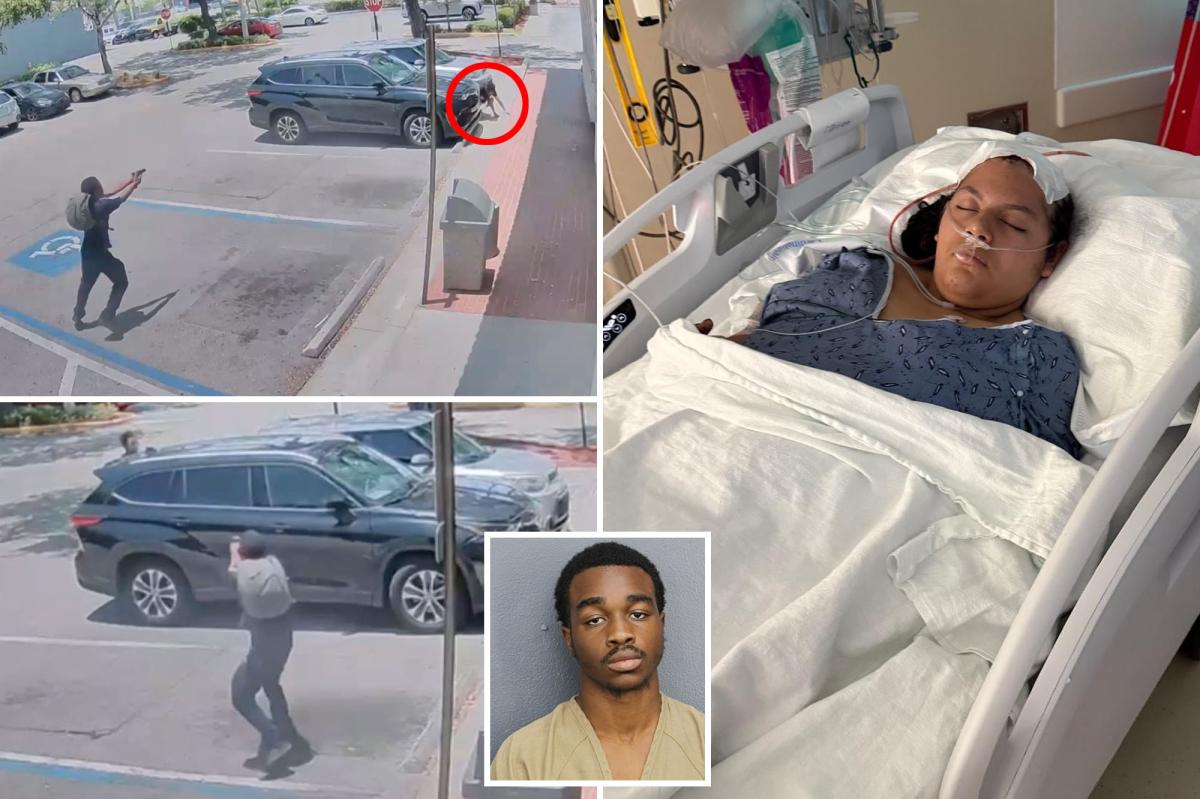 Bullet stuck in head of Florida girl after stray gunfire rips through McDonald's parking lot