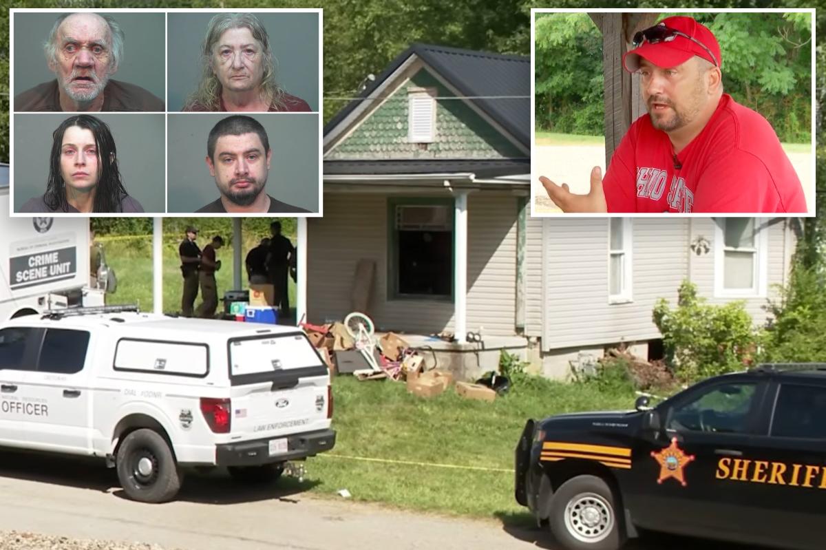 Relatives of the 16 'almost feral' children found in Ohio house of horrors had no clue so many kids were living inside