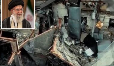 Ayatollah Khamenei's compound after US-Israel strike that took out Iran's Supreme Leader