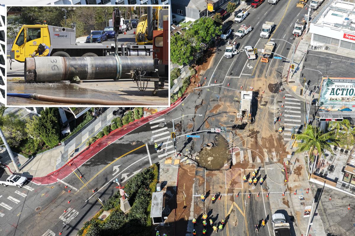 LASD deploys extra cops to catch burglars and scammers preying on water main break victims