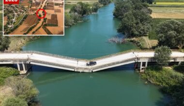Drivers keep using buckling storm-damaged bridge — because it's faster than detour