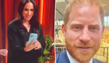 Prince Harry makes 'cringe' phone call to Meghan Markle as she guests judges on 'MasterChef Australia'